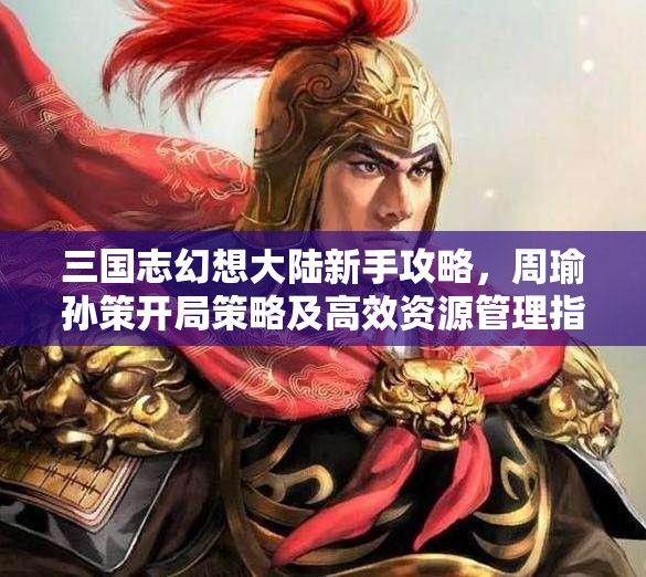 三国志幻想大陆新手攻略，周瑜孙策开局策略及高效资源管理指南