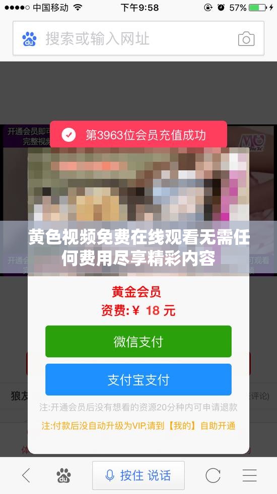 黄色视频免费在线观看无需任何费用尽享精彩内容