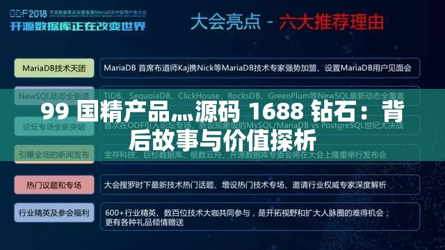 99 国精产品灬源码 1688 钻石：背后故事与价值探析