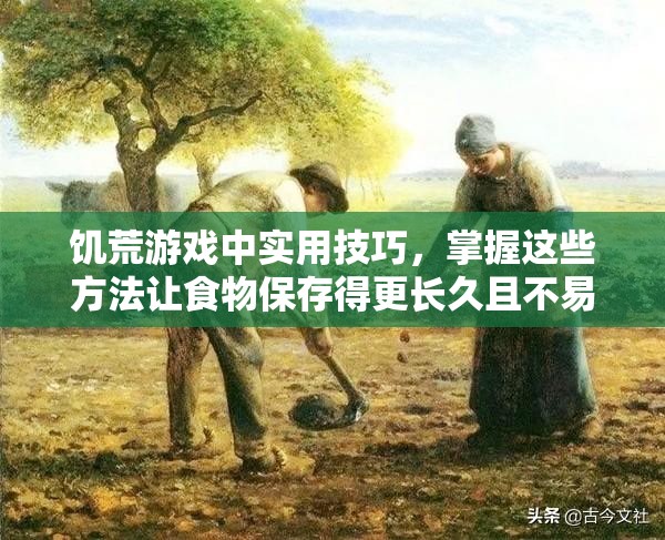 饥荒游戏中实用技巧，掌握这些方法让食物保存得更长久且不易腐烂