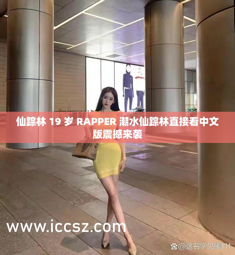 仙踪林 19 岁 RAPPER 潮水仙踪林直接看中文版震撼来袭