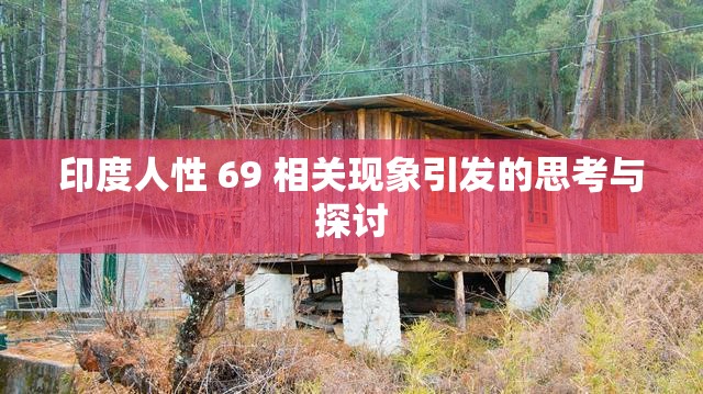 印度人性 69 相关现象引发的思考与探讨