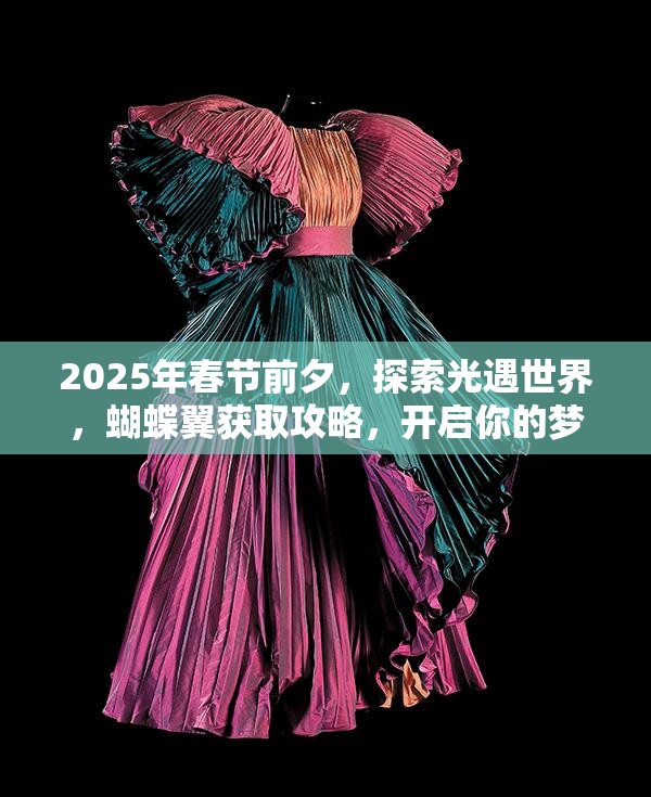 2025年春节前夕，探索光遇世界，蝴蝶翼获取攻略，开启你的梦幻之翼奇妙旅程