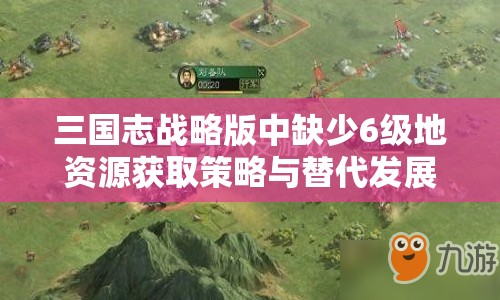 三国志战略版中缺少6级地资源获取策略与替代发展方案探讨