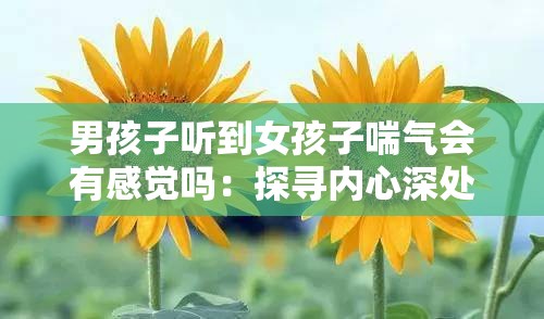 男孩子听到女孩子喘气会有感觉吗：探寻内心深处的真实反应