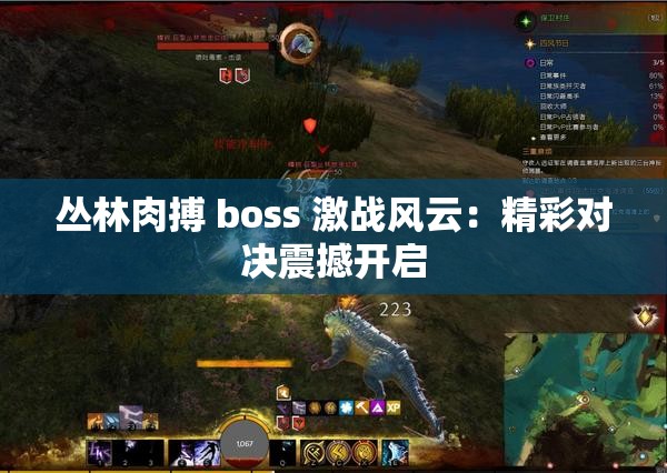 丛林肉搏 boss 激战风云：精彩对决震撼开启