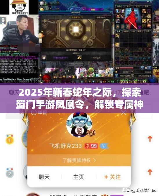 2025年新春蛇年之际，探索蜀门手游凤凰令，解锁专属神秘宝藏的奇妙钥匙