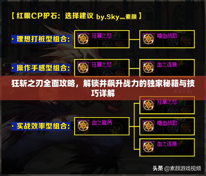 狂斩之刃全面攻略，解锁并飙升战力的独家秘籍与技巧详解