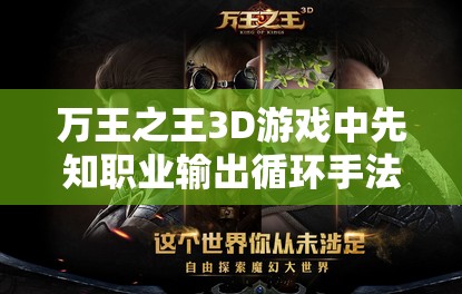 万王之王3D游戏中先知职业输出循环手法的最优化策略解析