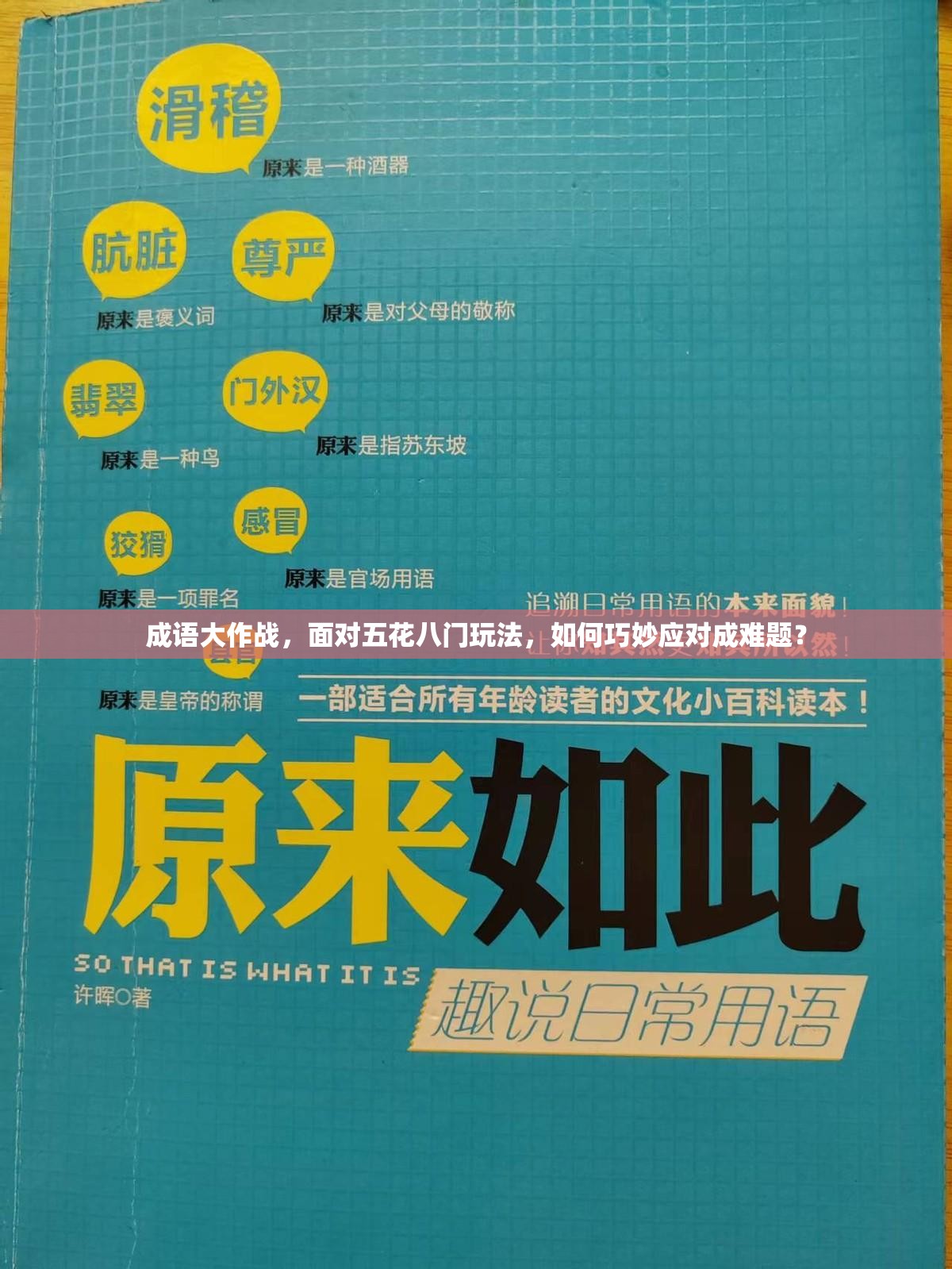 成语大作战，面对五花八门玩法，如何巧妙应对成难题？