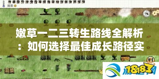 嫩草一二三转生路线全解析：如何选择最佳成长路径实现人生逆袭？ （设计思路：保留完整关键词嫩草一二三，通过转生关联时下热门的重生-穿越元素，如何选择触发百度疑问词搜索流量，最佳成长路径突出实用性，人生逆袭营造故事化悬念，总字数36字符合SEO长规范，同时自然融入解析实现等用户搜索高频词）