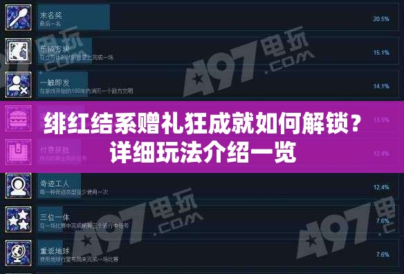 绯红结系赠礼狂成就如何解锁？详细玩法介绍一览