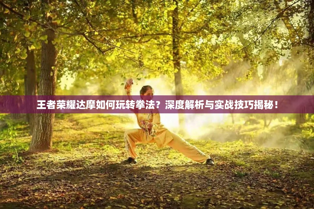 王者荣耀达摩如何玩转拳法？深度解析与实战技巧揭秘！