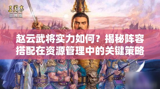 赵云武将实力如何？揭秘阵容搭配在资源管理中的关键策略与重要性