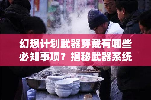 幻想计划武器穿戴有哪些必知事项？揭秘武器系统实用小贴士！